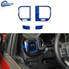 Control Console Dash Two Side Air Vent Cover Decor Trim For Ford F-150 21+ Blue