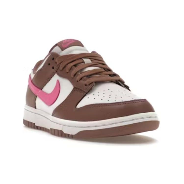 Nike Dunk Low Smokey Mauve Playful Pink Women Sneakers Brown White FZ3611-208