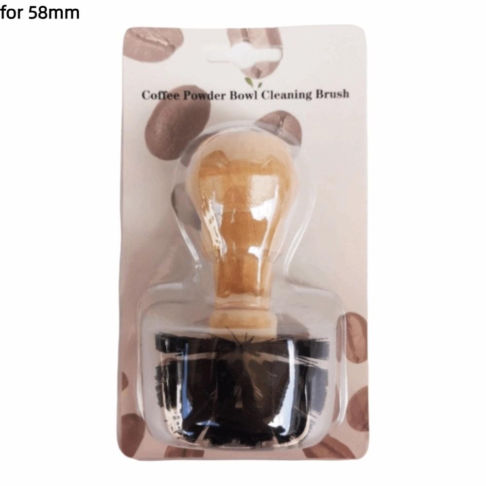 PP Espresso Siebträger Reinigungsbürste für 51/54/58mm Kaffeefilterbürste Café Zubehör