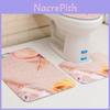 Printing Cartoon 3d Bathroom 3pcset Carpet Nonslip Rug Toilet Cover Mat Bath