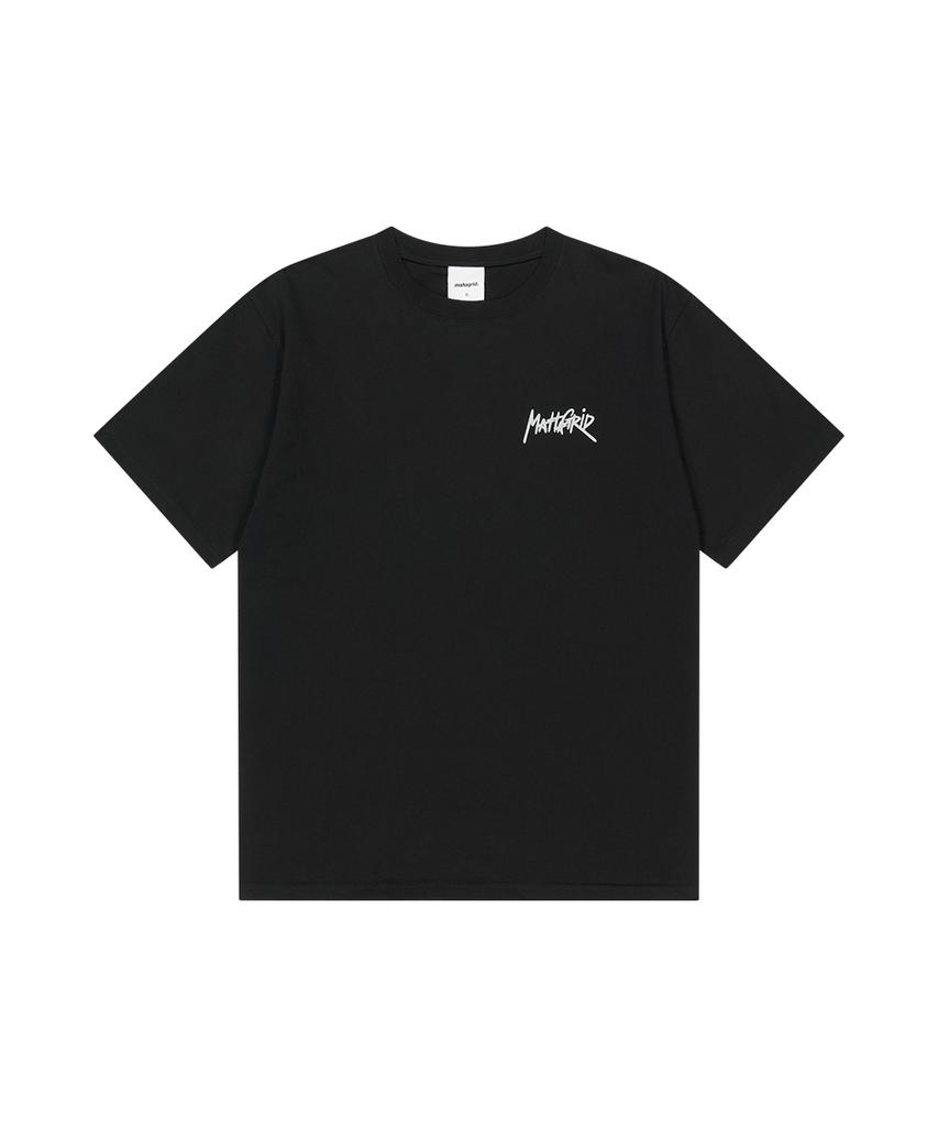 MAHAGRID Record Graffiti Logo Tee Black(Mg2Gmmt518A)