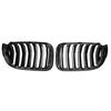 Gloss Black Front Bumper Kidney Grille Grill Fit BMW X3 X4 F25 F26 2014-2017