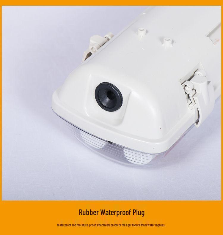 T8 Waterproof Double/Single LED Fluorescent Lamp Set, Dustproof & Explosion-Proof, Daylight Lamp Holder