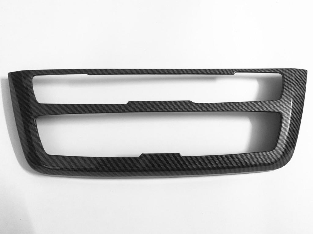 BMW 3 & 4 Series F30 GT Center Console Air Conditioning Panel Carbon Fiber Trim