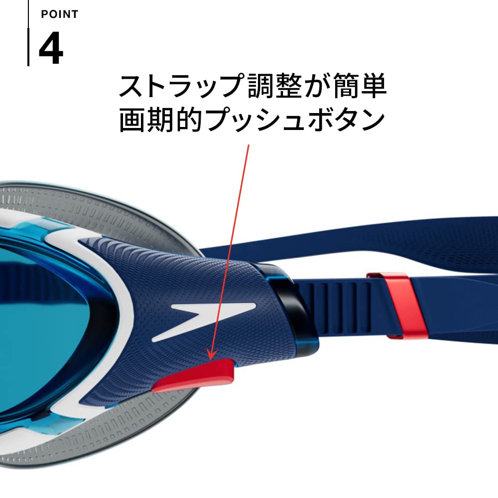 Goggles Biofuse SE02301 [SPEEDO] Re-Flex Black/Black