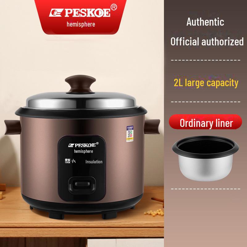 Hemisphäre Old-Fashioned Mechanischer Reiskocher mit Antihaft-Aluminium-Innentopf