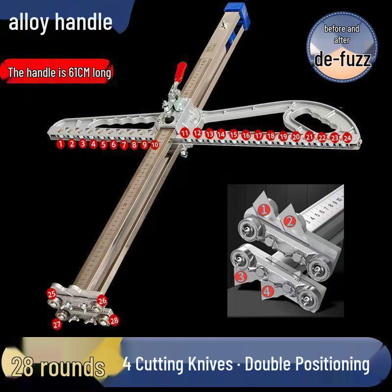 Foldable Gypsum Board Cutter: New Extended Version for Woodworking