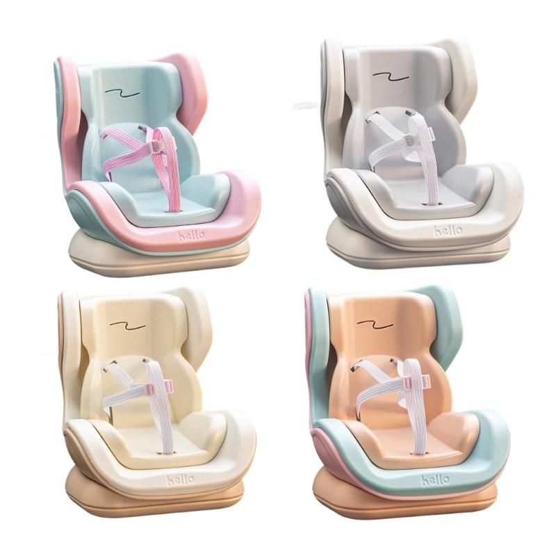 Auto Interior Decorations Ornament Vehicle Air Vent Dashboard Mounted Display Seat Plush Doll Car Safety Seat