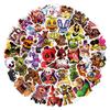 50Pcs Cute Stickers Five Nights At Freddys Cartoon Anime Pattern Sticker Notebook Cup Decorations