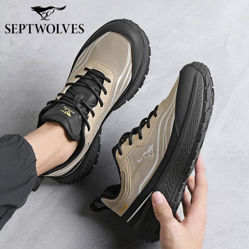 SEPTWOLVES Men s 2026 Summer Breathable Mesh Running & Casual Shoes 40