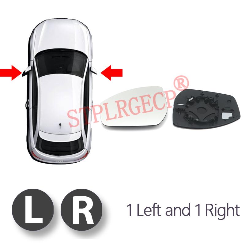 For Jaguar Range Land Rover Evoque Discovery L538 L550  Left or Right Door Side Wing Mirror Glass Heated Rear View Replacement