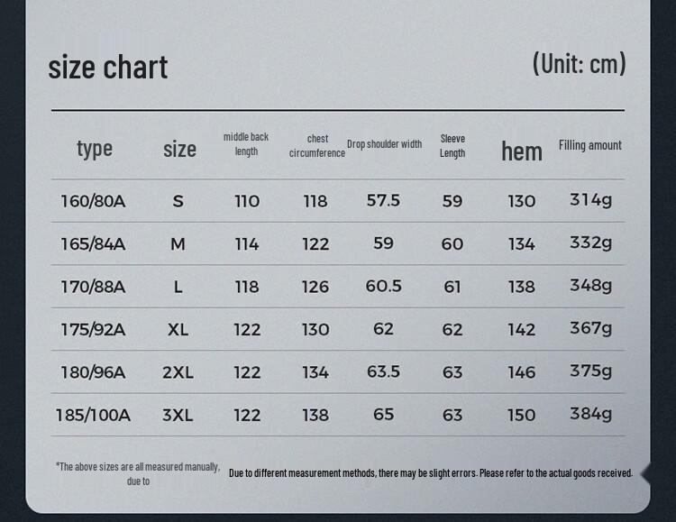 Tanboer Unisex Long Goose Down Padded Jacket