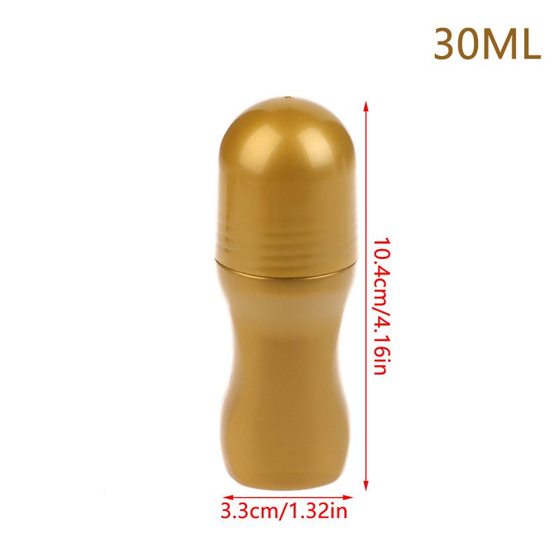 30 ml/50 ml Kunststoff-Rollerball-Ätherische-Öl-Flaschen Nebelbehälter Reise Nachfüllbare Flasche DIY Deodorant