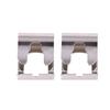 NATRUSS 1 Pair Wiper Linkage Repair Clips Arm Link Mechanism Repair Windscreen Wiper Repair Clip Kit Metal Silver