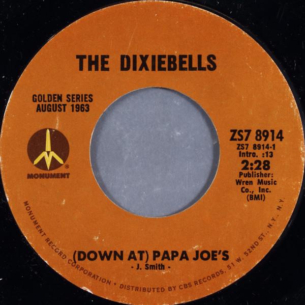 

7inch Record DIXIEBELLES Down At Papa Joes Southtown U. ZS78914 Monument US Rock Used