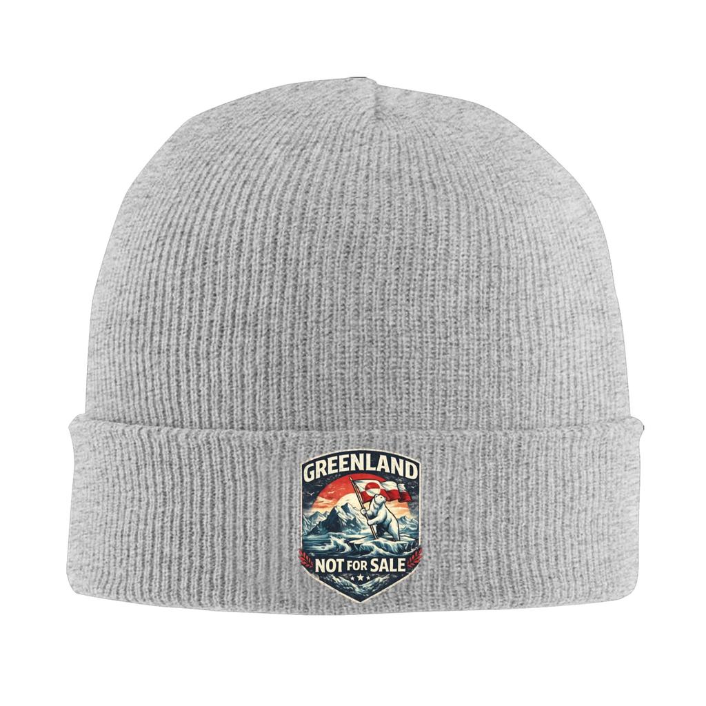 Adult Unisex GreenLand Not For Sale Logo Beanie Hats Hip Hop Knitted Hat Winter Outdoor Caps Design Elastic Bonnet Hats