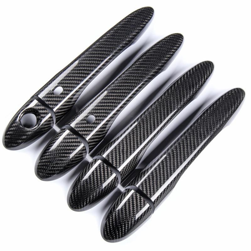 Genuine Carbon Fiber Door Handle Cover for Maserati Ghibli 2014-201720182019