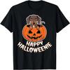 Happy Halloweenie Dachshund Trick or Treat Dog T-Shirt