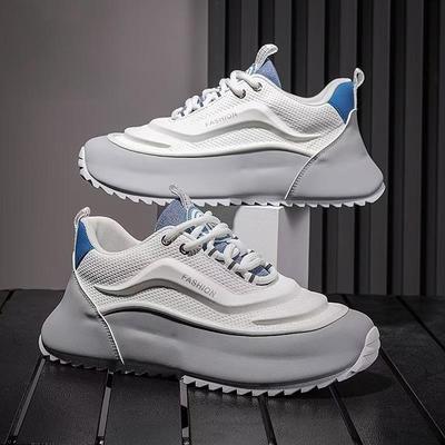 Internet Celebrity Popular Men's Shoes Spring and Autumn Flat Bottom New Versatile Sports Leisure Running Bag Bottom Teenager Student Dad Shoes