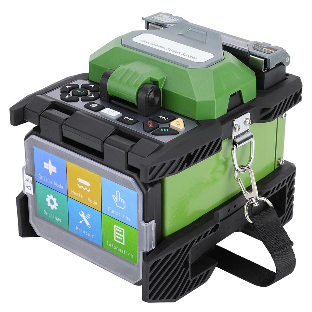 JW4106S Optical Fiber Fusing Splicer Fiber Optic Fusing Splicing Welding MachineEU Plug 220V