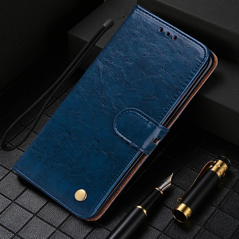 

Шкіряний чохол-книжка для Samsung Galaxy A12 A02S A42 A32 A01 Core A11 A21S A31 A51 A71 A10S A20S M21 M31 S20 FE S21 Ultra Plus Обкладинка-гаманець Funda Samsung Galaxy A10S синій