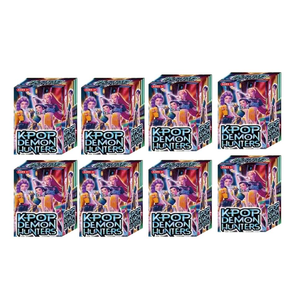 Anime Kpop "Devil Hunter" blind box, detachable fun blind bag, small statue, peripheral model, desktop blind box, decorative gif