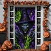 Halloween Party Banner Gothic  Halloween Witch Banner Halloween Celebration Banner Creepy Appearance Skull Photo Backdrop
