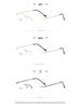 Men's Business Rimless Super Elastic Alloy Eyeglass Frame, Ultralight & Stylish for Myopia