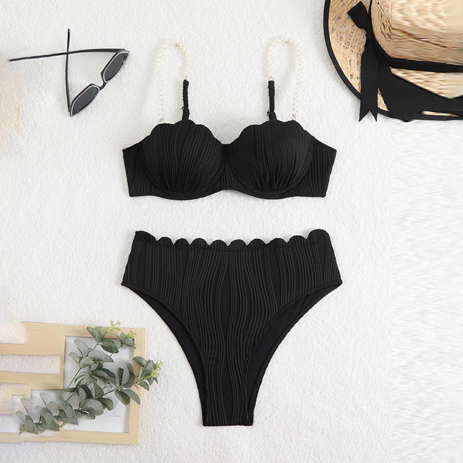 

Women s Split Two-Piece Bikini Swimsuit Sport Swimsuit XL