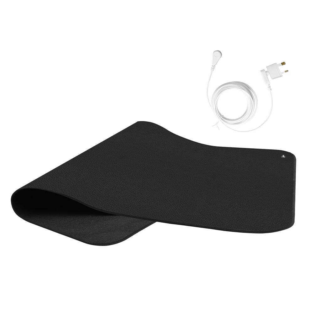 Grounding Mat for feet Improving Sleep Pain Relief Energy With Earth Therapy for Balance & Wellness Use at Home Office Work Desk