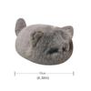 Cartoon Orange Cat Dolls Pendants Fluffy Grey Cat Plush Dolls Black Cat Plush Keychain  Children