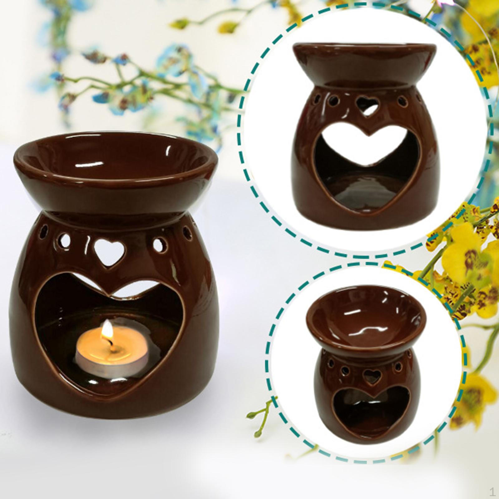 Ceramic Essential Oil Burner ,Tealight Holder Candle , meltinging Warmer Diffuser for
