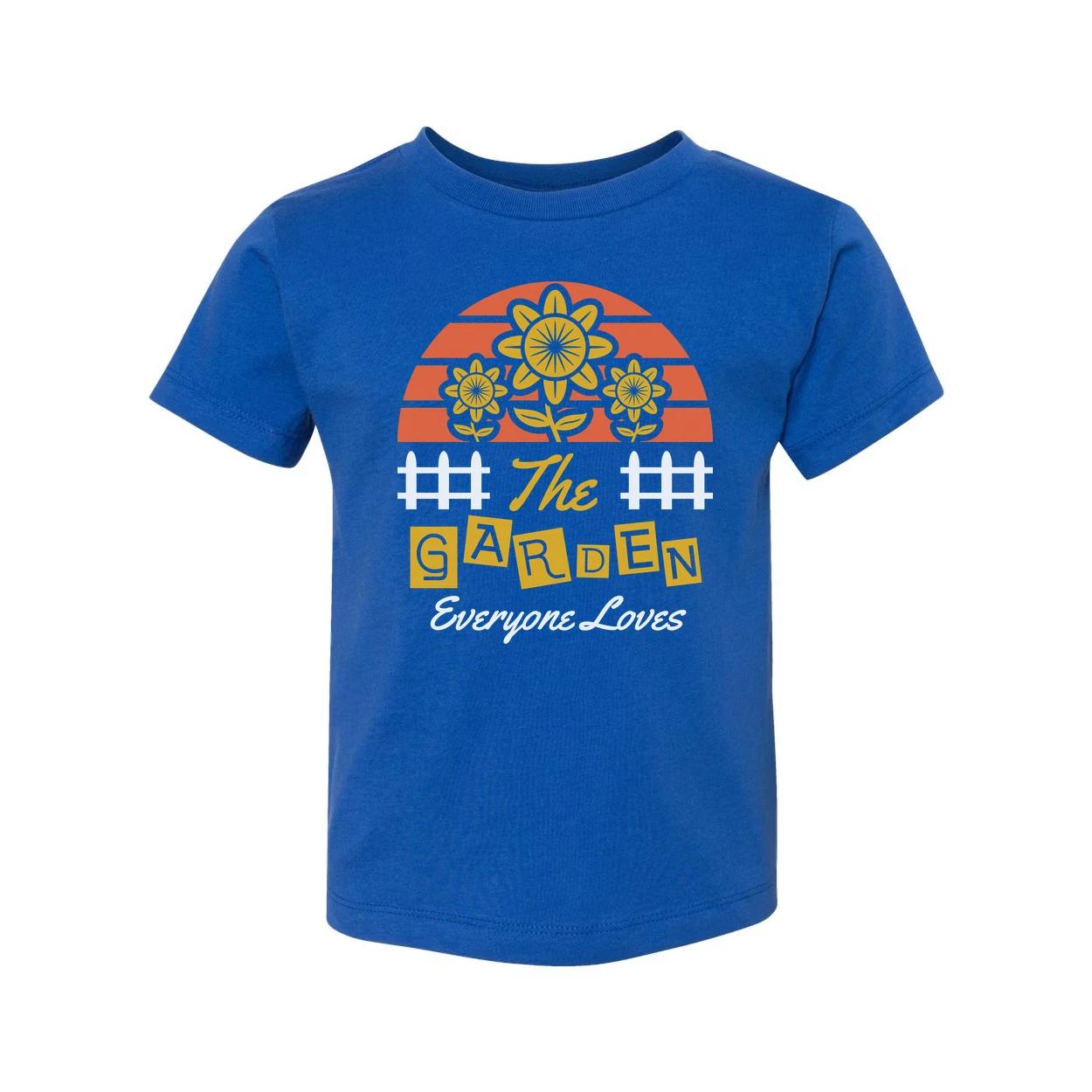 

The Garden Everyone Loves Graphic Tee With Sunflower Arch Design For Garden Love 3XL