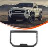 ABS Carbon Fiber Rear Water Cup Holder Cover Trim For Toyota Tacoma 2024+