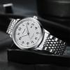 Men's Luminous Waterproof Automatic Skeleton Watch with Calendar