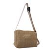 Versatile Medium Sized Woven Handbag Ideal For Daily Outfits And Stylish Vacations