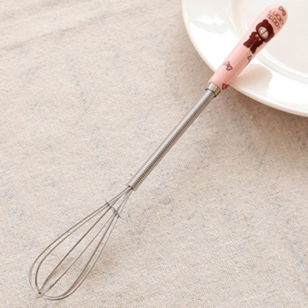 Premium Stainless Steel Whisk with Ceramic Handle for Baking and For Cooking