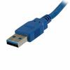 Startech-USB Cable Startech USB3SEXT1M USB A Blue