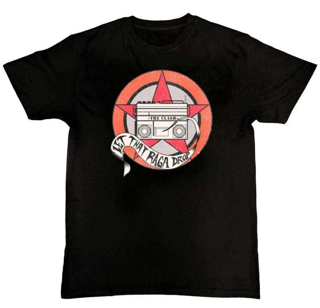 Let That Raga Drop Rock The Casbah Combat Rock T-Shirt L