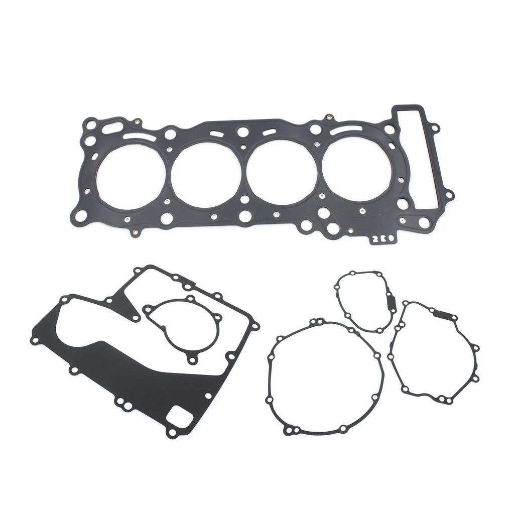 Motorcycle parts Engine Cylinder Head Crankcase Cover Gasket Kits Set for Yamaha R6 YZFR6 YZF-R6 2009-2018 2019 2020 2021-2025