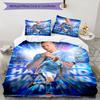 3pcs Haaland9 Design Cover Set - HD Printed Bedding with 1 Cover and 2 Pillowcases - Perfect for Home and Dorm Decor