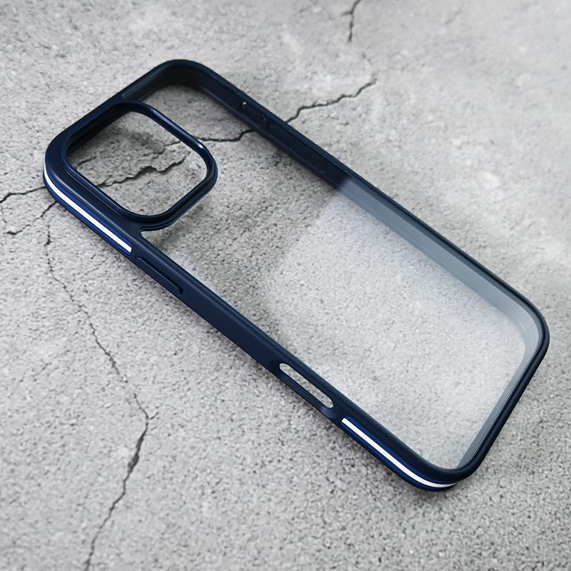 The new Apple 11 mobile phone case is simple and suitable for iPhone11promax transparent anti-drop protective case, matte advanced.