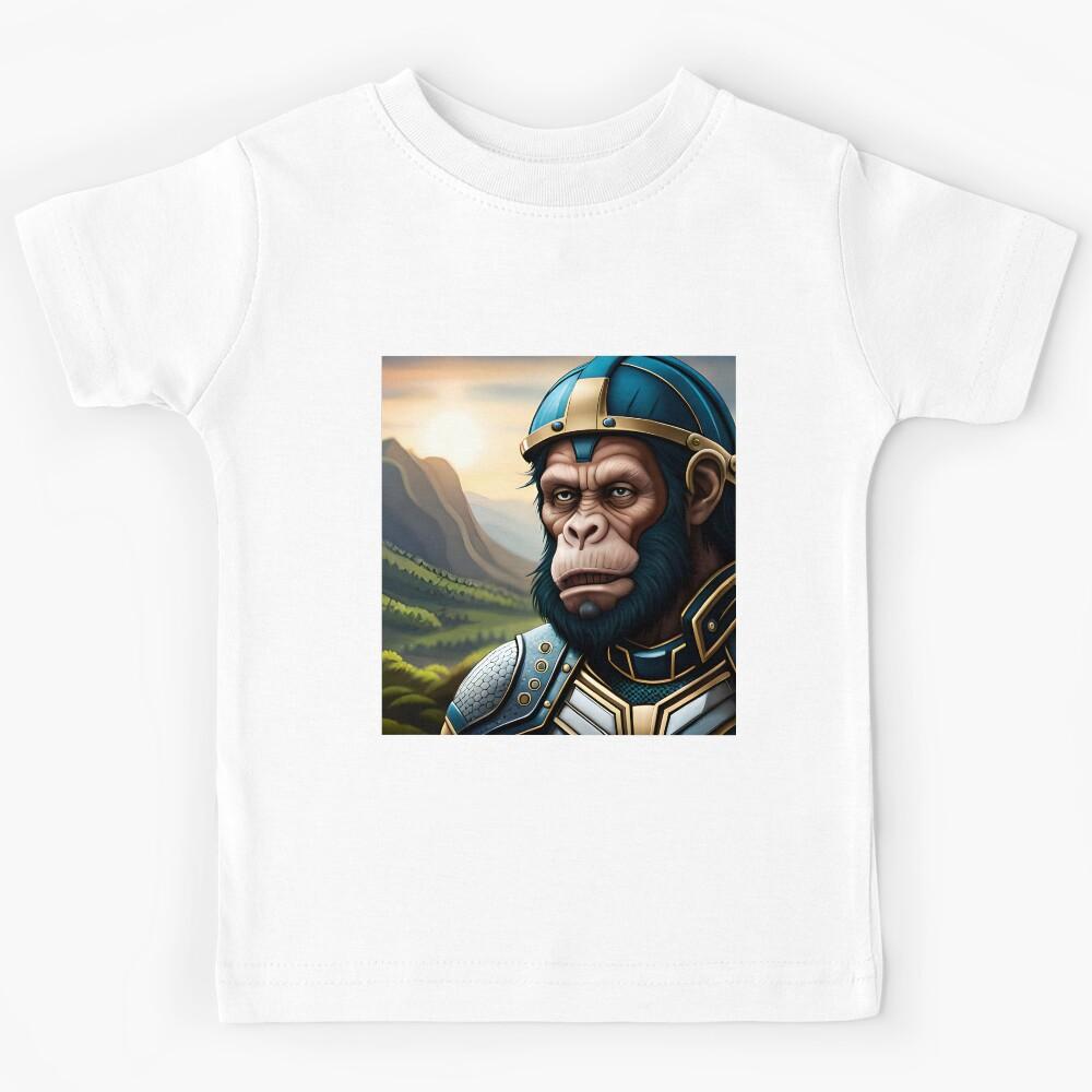 Warrior Monkey Kids T-Shirt 160