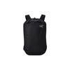 20L Solid Color Large Capacity Drawstring Backpack Unisex Backpack Black 24017