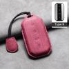 Sheepskin Car Remote Key Case Cover Shell For Chery Jaecoo 5 7 J5 J7 2025 2026 Car Key Case Cover Protector Keychain Accessories