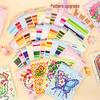 Yu Xian Pixel Bead Coil Sticker Book: Creative DIY Handmade Stickers for Fun & Stress Relief