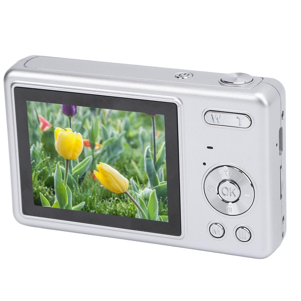 2.4inch Digital Camera 16x Zoom 50MP High Resolution 4K Video Compact Selfie Camera for Photography Travel 64GB