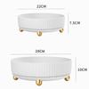 Makeup Perfume Organizer Tray 360° Rotating Lazy Susan, Spinning Organizer and Skincare & Cosmetics Storage with Large Capacity