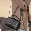 2025 New Fashion Trendy Mom Women's Summer Small Crossbody Bag Genuine Leather Women's Bag Versatile Shoulder Handbag Small Square Bag