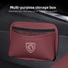 PU-Leder Auto-Aufbewahrungs-Organizer-Tasche Tasche Für Peugeot 206 308 208 207 3008 307 2008 508 407 5008 408 4008 Rifter 301 RCZ 108